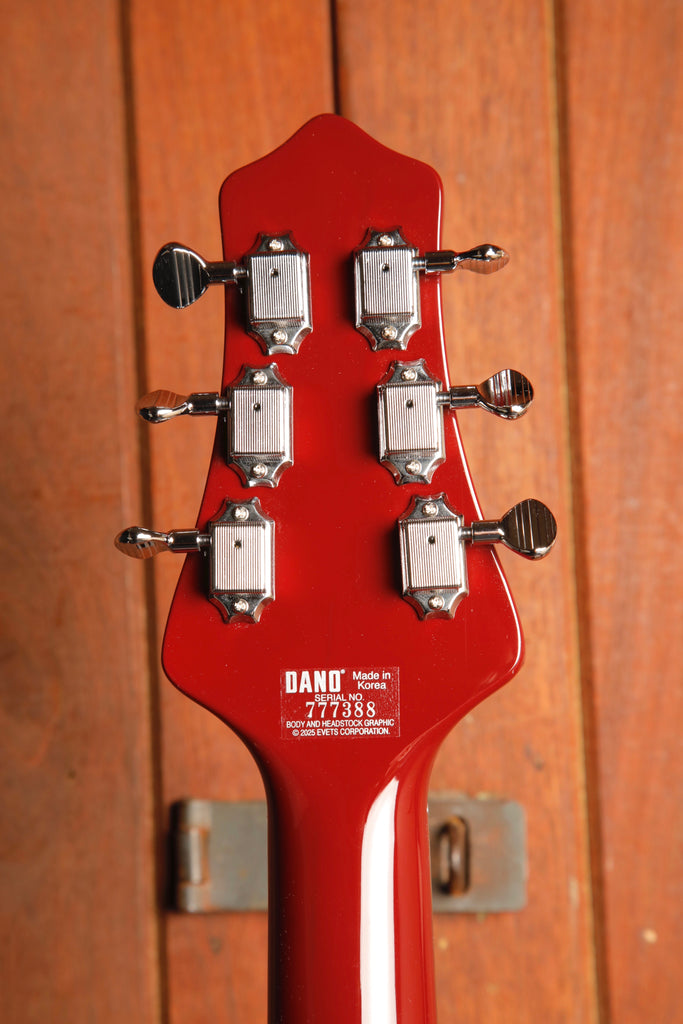 Danelectro Dan O. Mano Maroon Electric Guitar