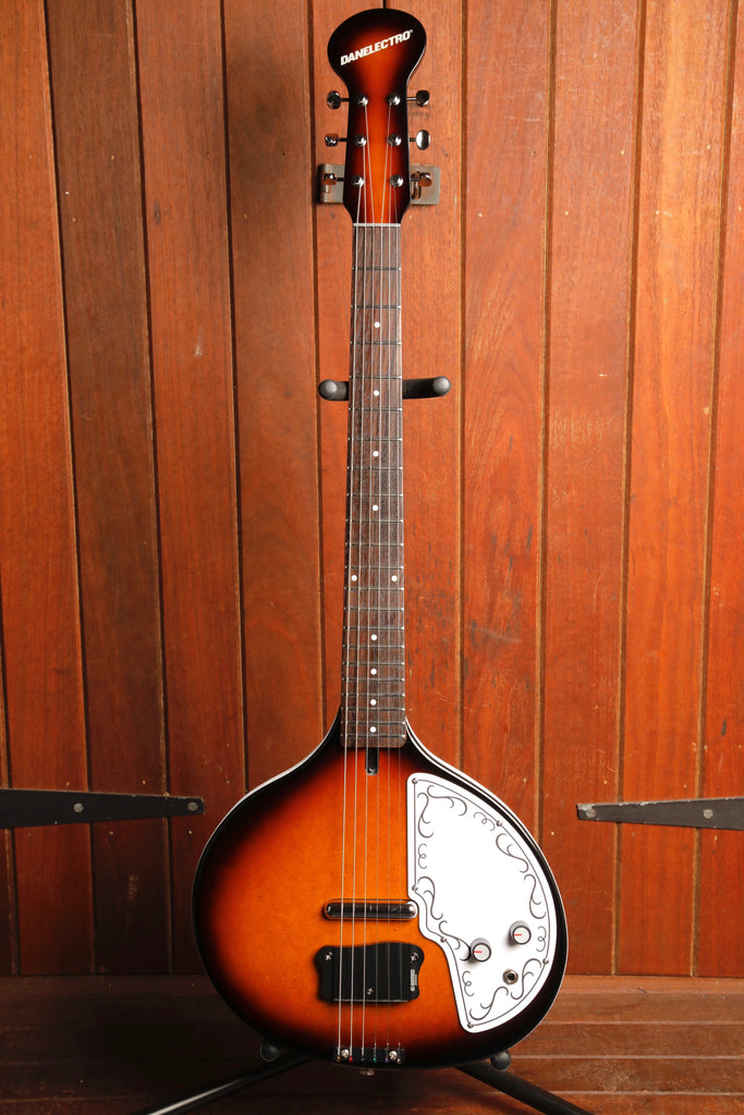 Danelectro '68 Baby Sitar Sunburst Electric Sitar