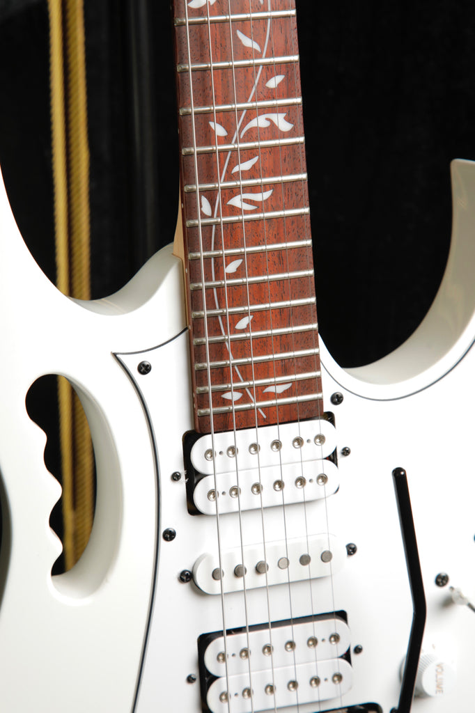 IBANEZ JEMJR White Steve Vai Signature Electric Guitar Pre-Owned