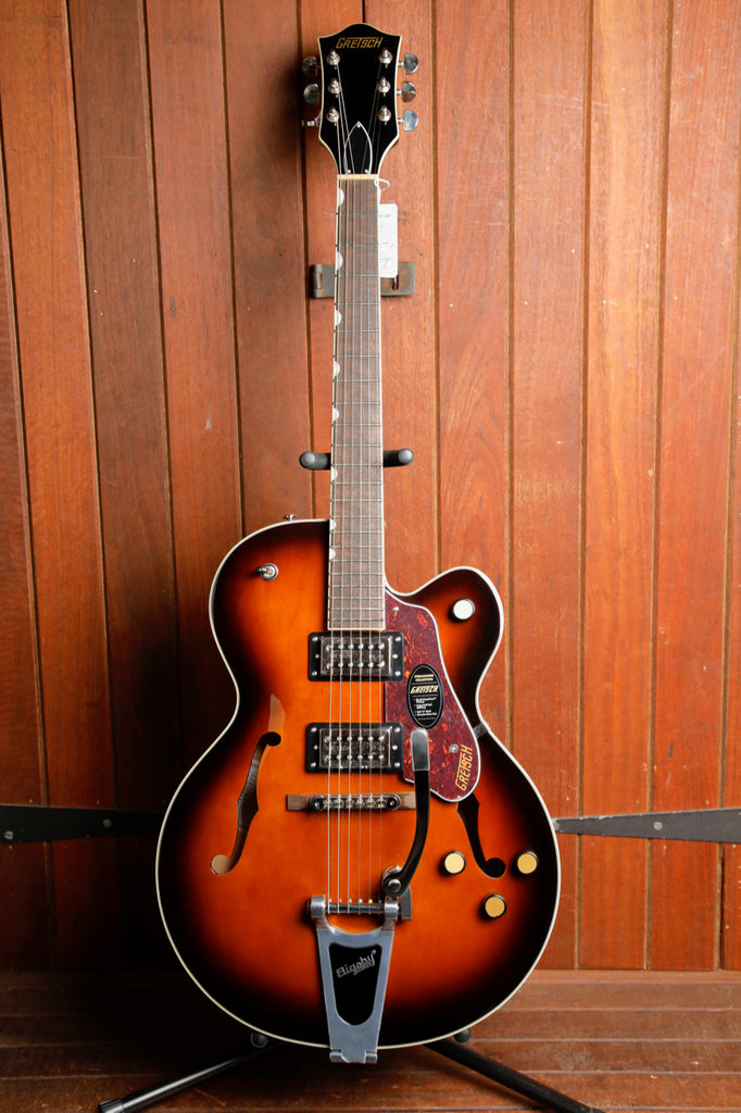 Gretsch G2420T Streamliner Hollow Body With Bigsby Robusto Burst
