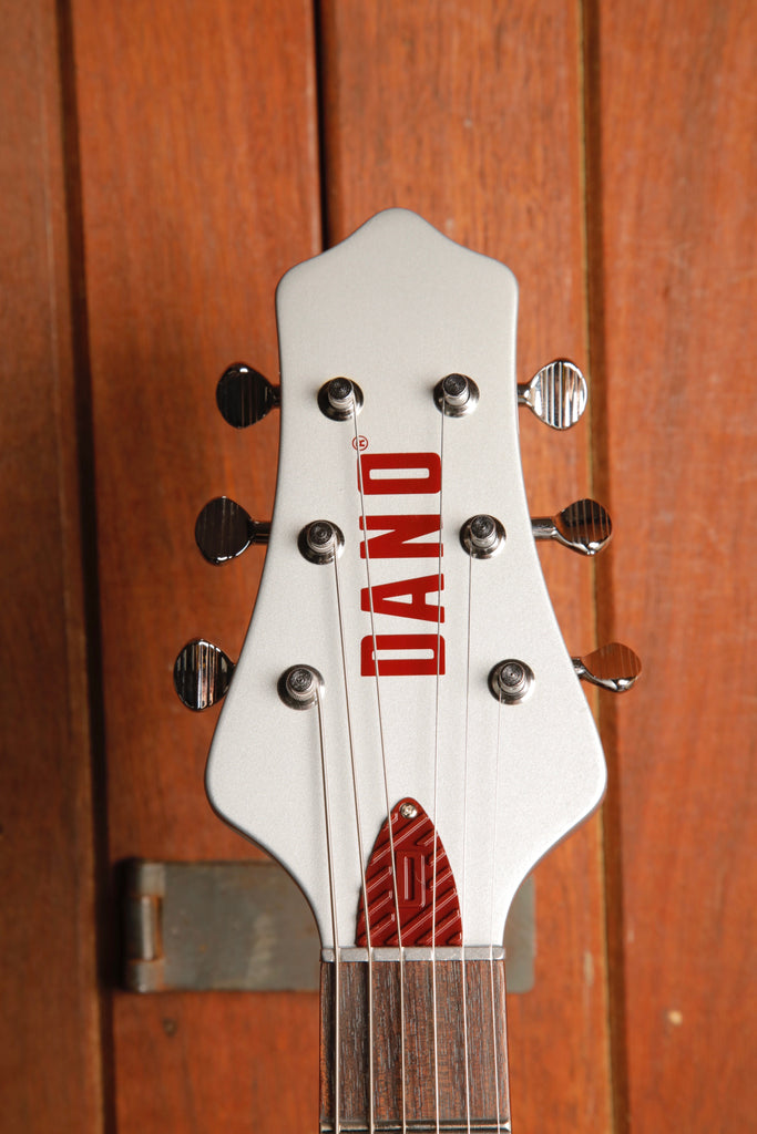 Danelectro Dan O. Mano Silver Electric Guitar