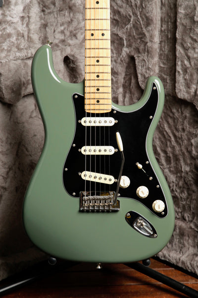 Fender American Professional Stratocaster Antique Olive Electric Guitar Pre-Owned