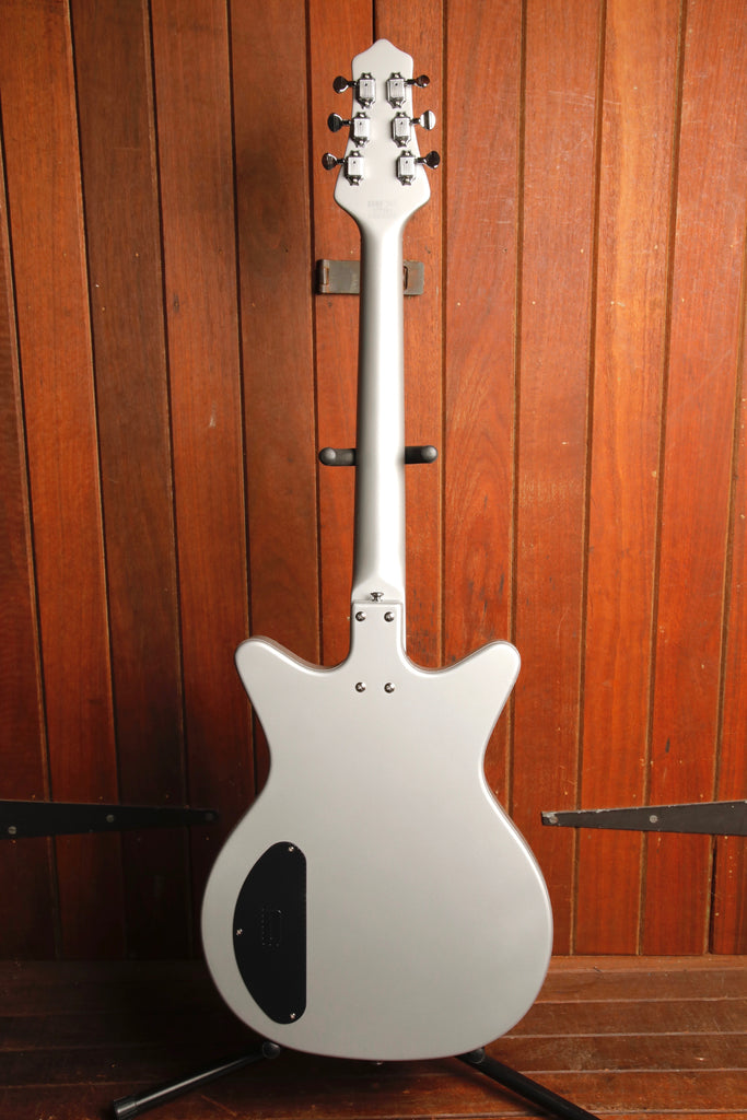 Danelectro Dan O. Mano Silver Electric Guitar