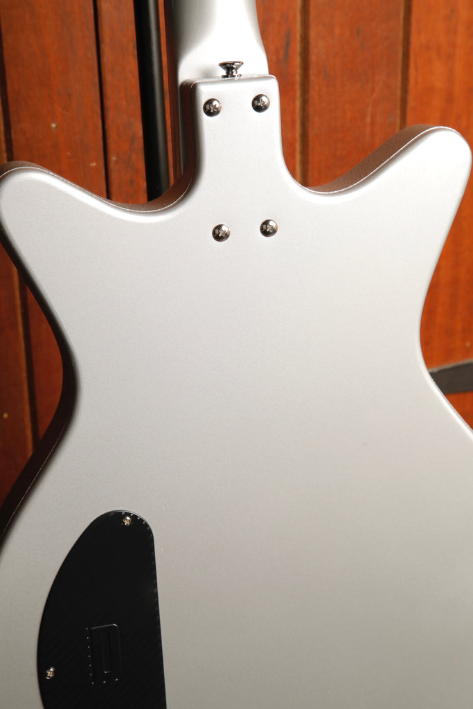 Danelectro Dan O. Mano Silver Electric Guitar
