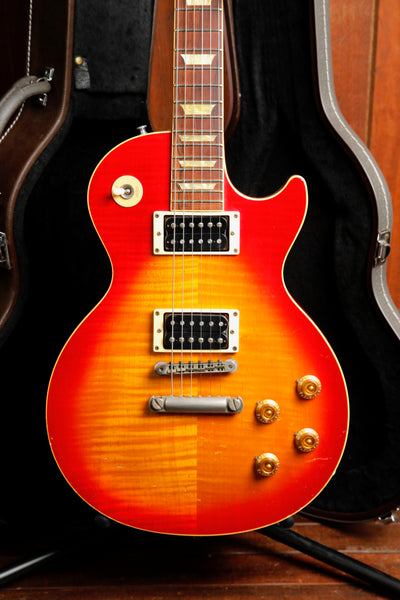 Gibson Les Paul Classic Cherry Sunburst Electric Guitar 2000 Pre-Owned