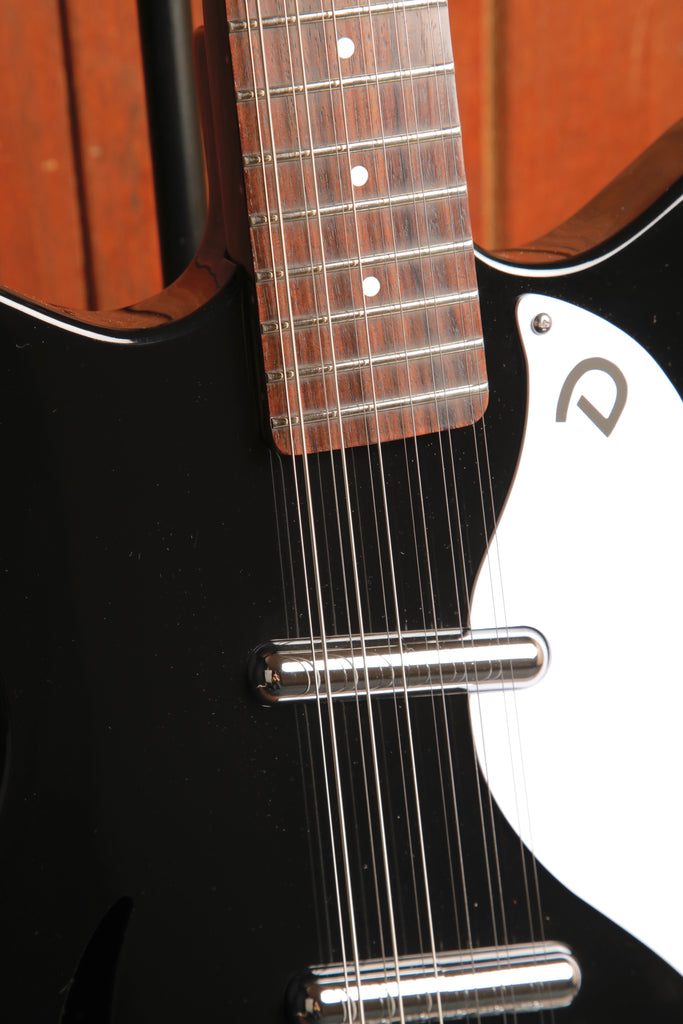 Danelectro Vintage 12 String Black Electric Guitar