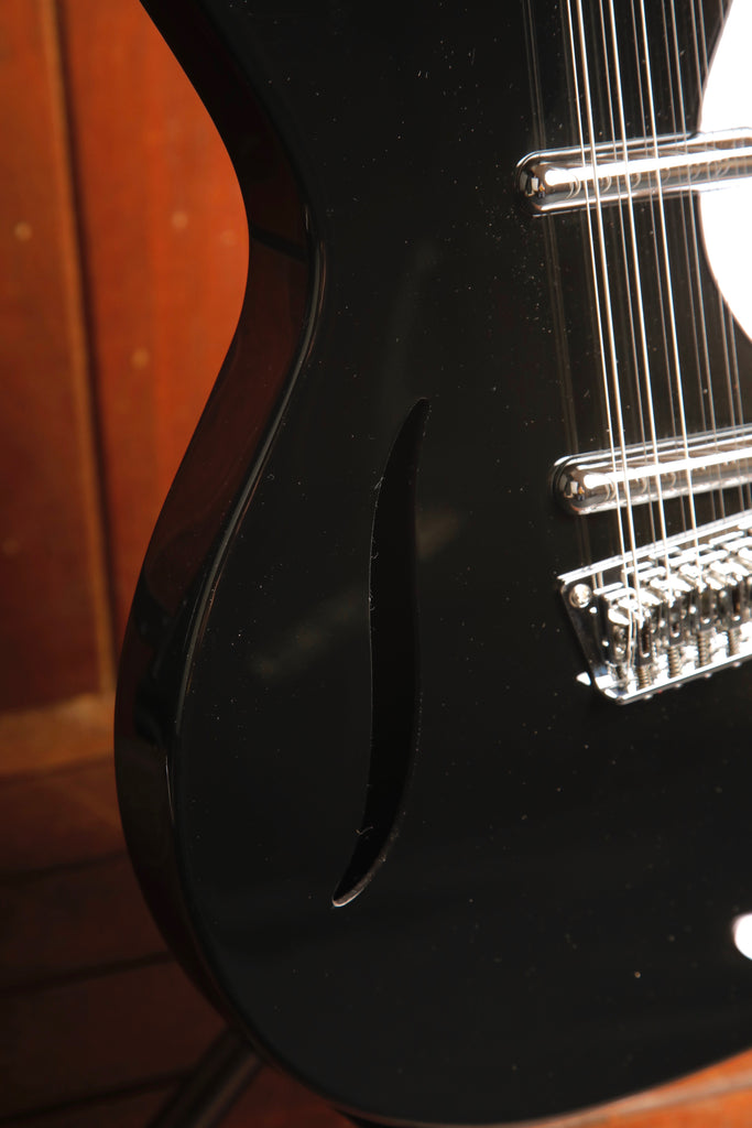Danelectro Vintage 12 String Black Electric Guitar
