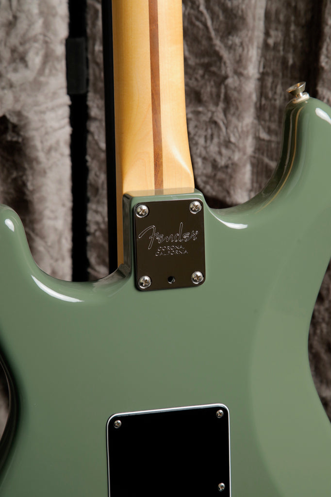 Fender American Professional Stratocaster Antique Olive Electric Guitar Pre-Owned