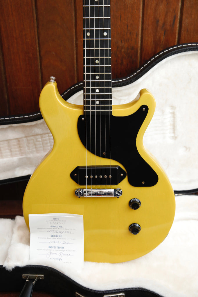 Gibson Les Paul Junior Double Cutaway TV Yellow Electric Guitar 2010 Pre-Owned