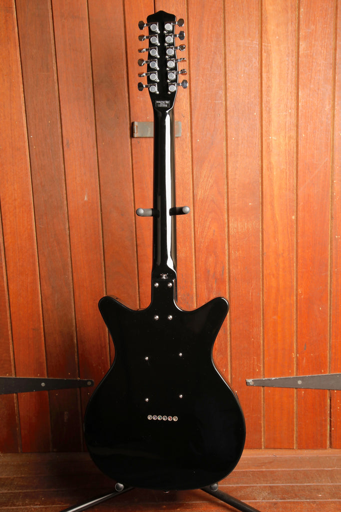 Danelectro Vintage 12 String Black Electric Guitar