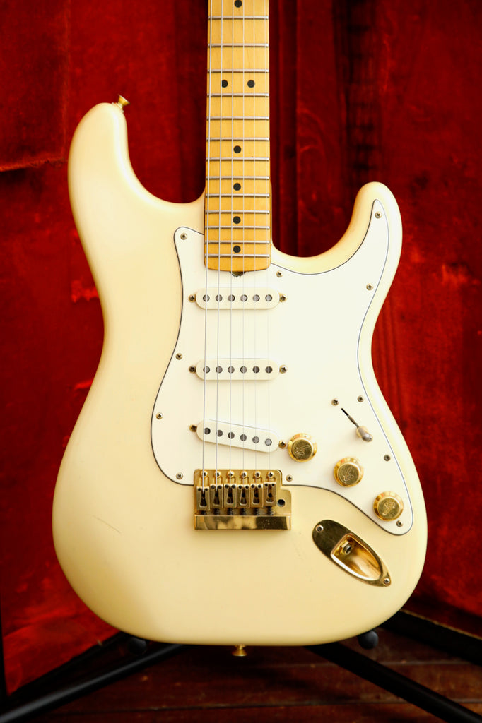 Fender 1980 The Strat Olympic White Vintage Electric Guitar Pre-Owned