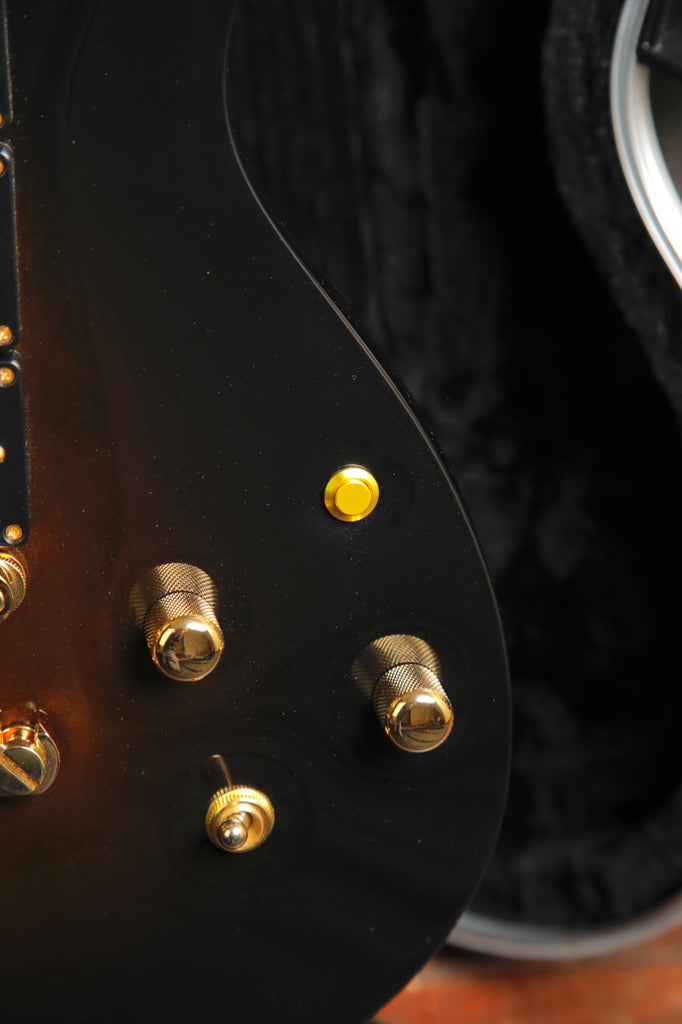 Portamento Golden Joe Tiger Burst Black Electric Guitar Made in WA