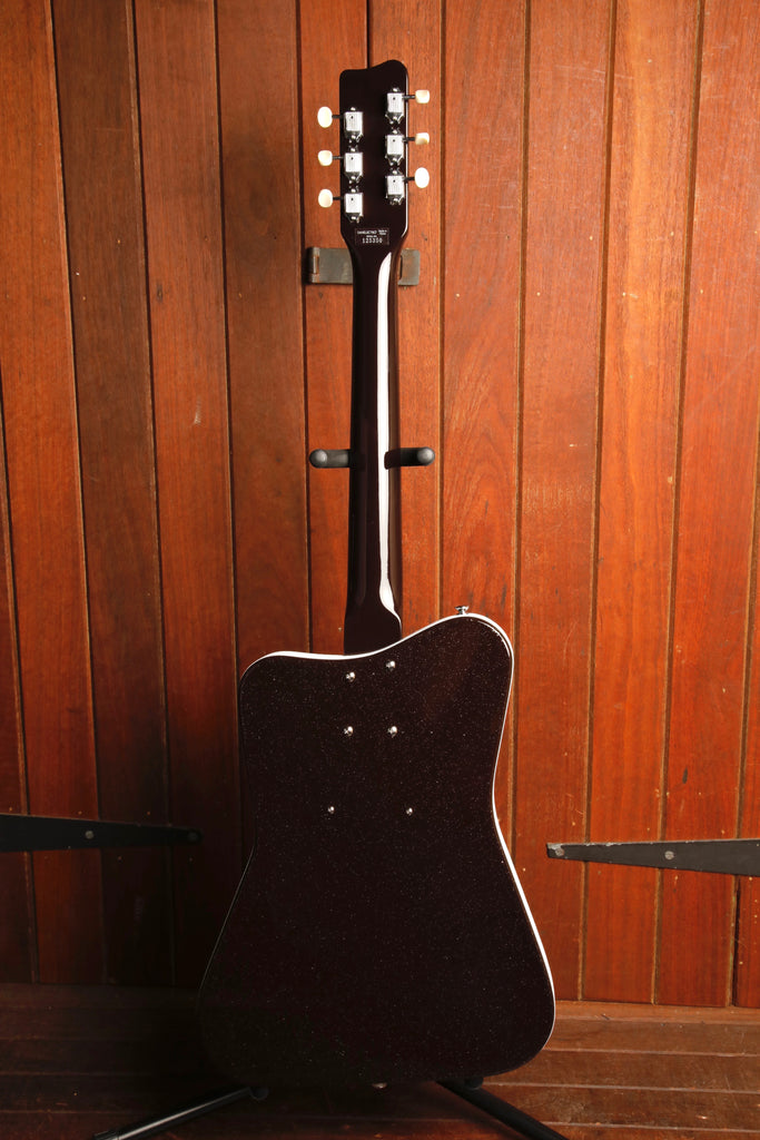 Danelectro Pro Glitter Maroon Electric Guitar