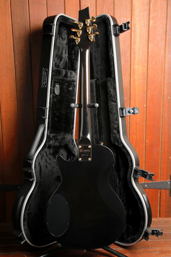 Portamento Golden Joe Tiger Burst Black Electric Guitar Made in WA