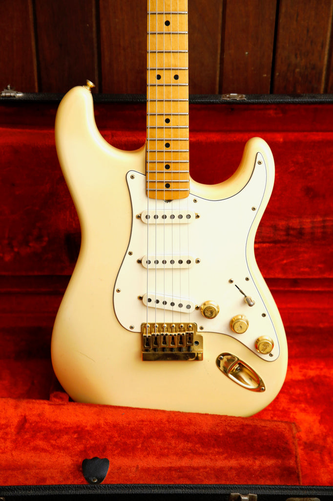 Fender 1980 The Strat Olympic White Vintage Electric Guitar Pre-Owned