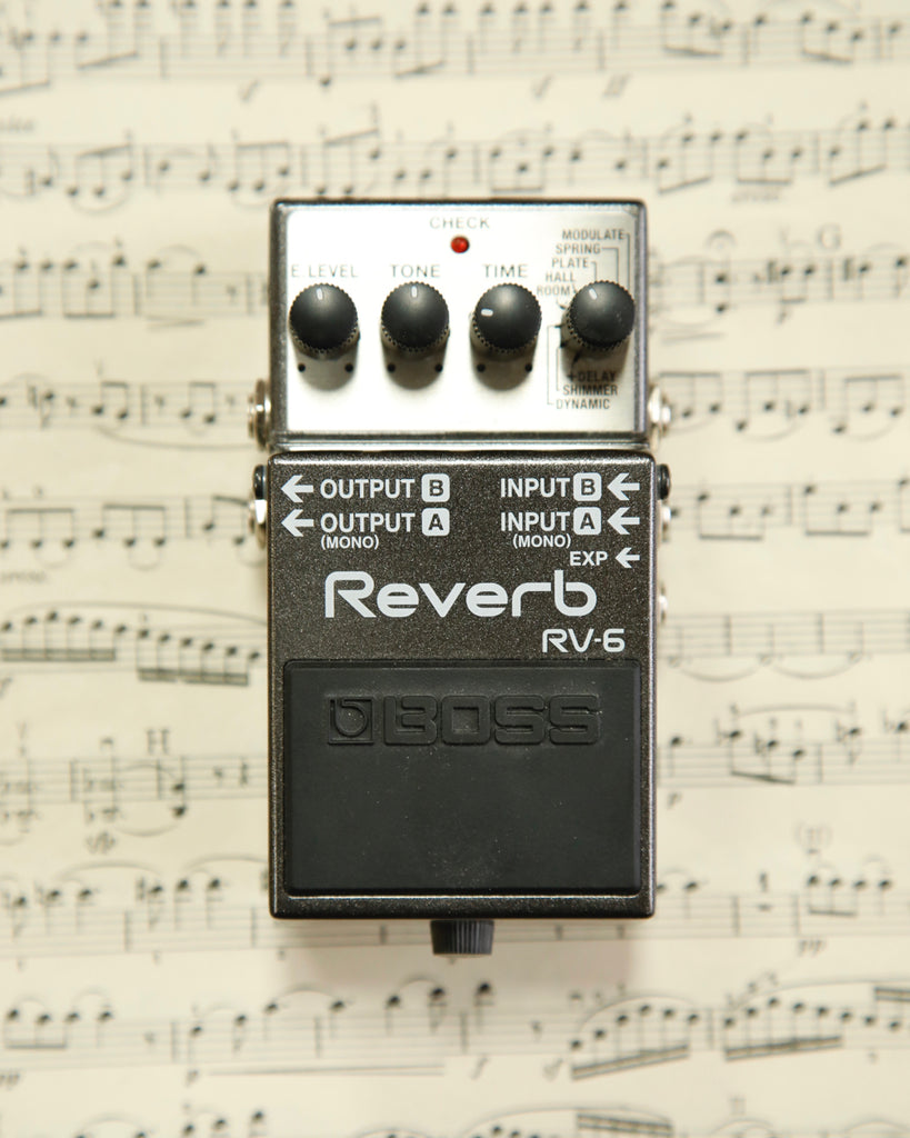 Boss RV-6 Reverb Pedal Pre-Owned