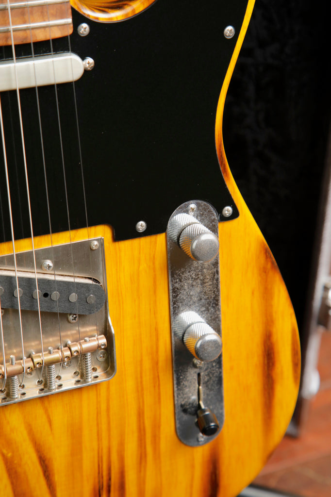 Patrick James Eggle OZ-T-S/S Torched Butterscotch Electric Guitar