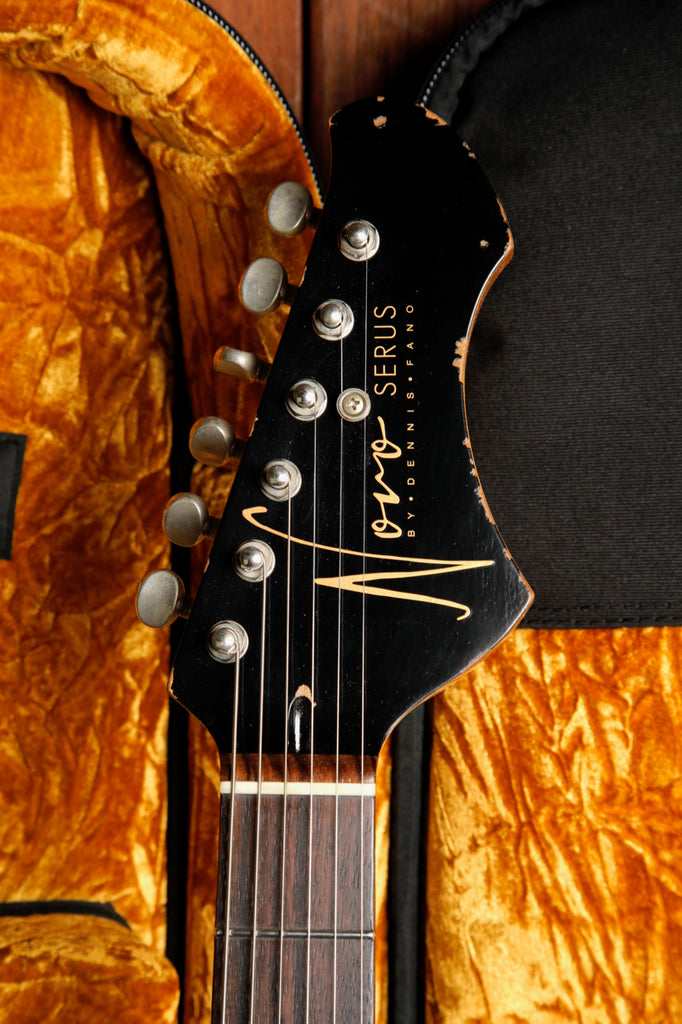 Novo Serus J Custom Bull Black Over '64 3-Tone Burst Electric Guitar