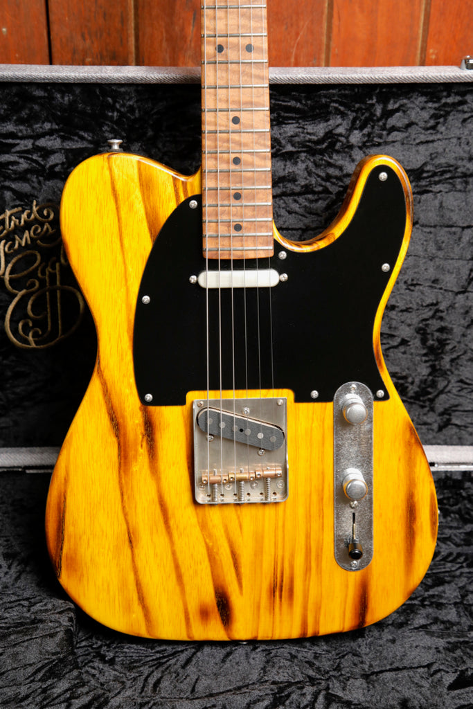 Patrick James Eggle OZ-T-S/S Torched Butterscotch Electric Guitar