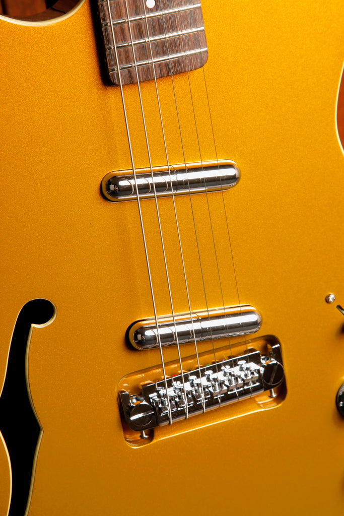 Danelectro Fifty Niner Semi-Hollow Gold Top Electric Guitar