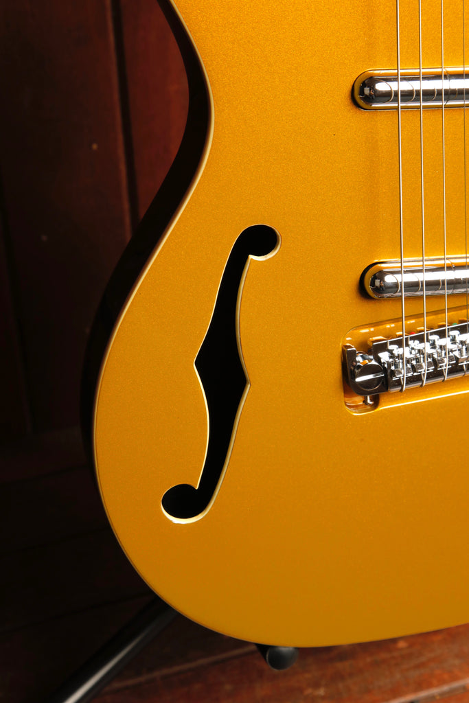 Danelectro Fifty Niner Semi-Hollow Gold Top Electric Guitar