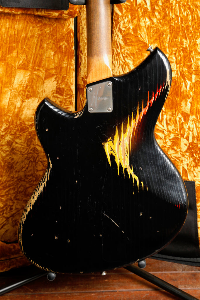 Novo Serus J Custom Bull Black Over '64 3-Tone Burst Electric Guitar