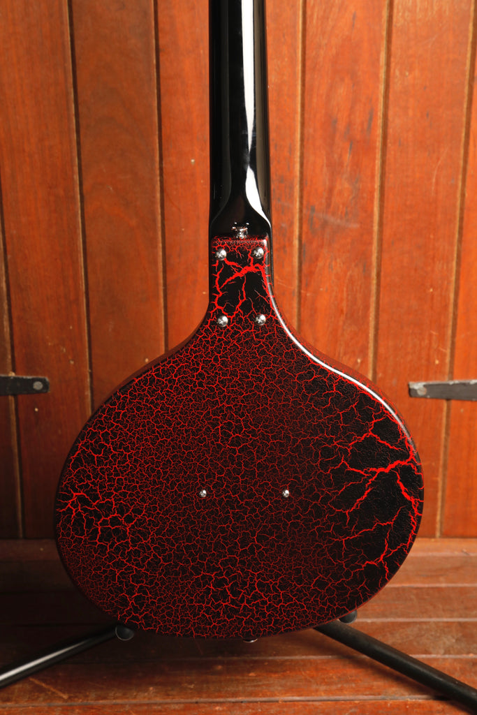 Danelectro '68 Baby Sitar Red Crackle Electric Sitar
