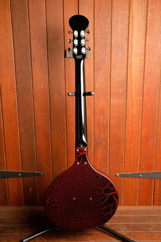 Danelectro '68 Baby Sitar Red Crackle Electric Sitar