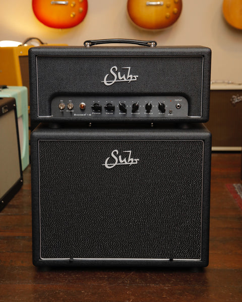 Suhr Badger 18-Watt Valve Guitar Amplifier Head & Matching 1x12" Speaker Cabinet Pre-Owned