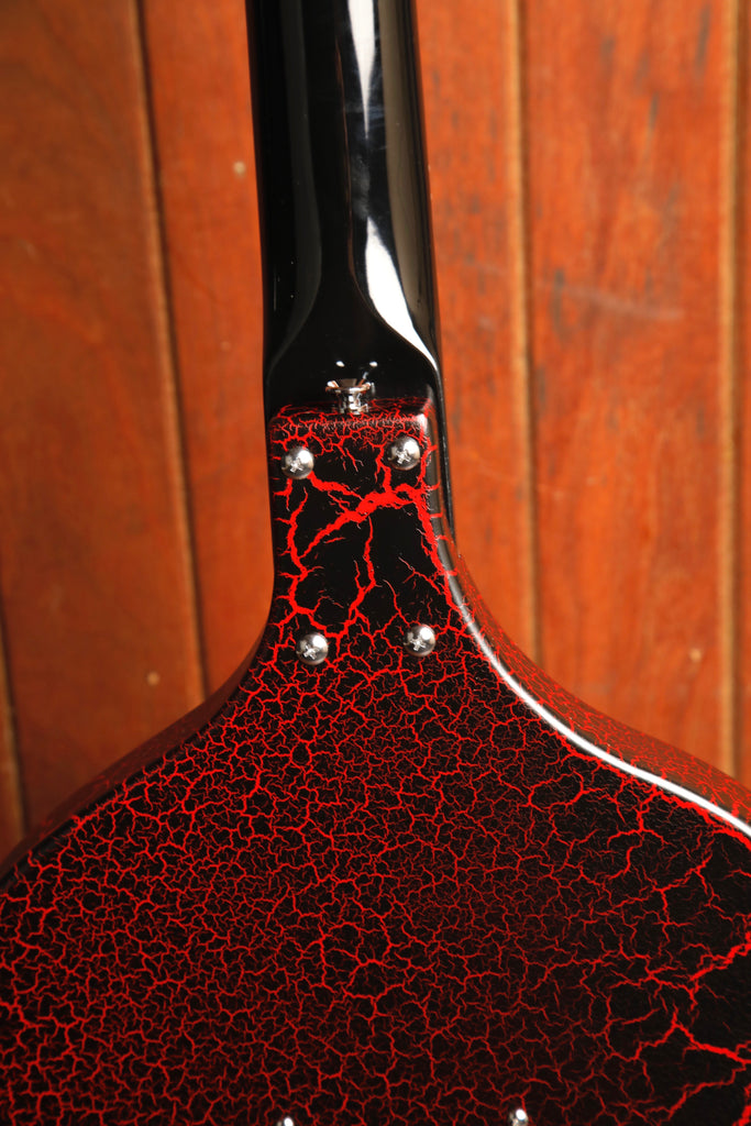 Danelectro '68 Baby Sitar Red Crackle Electric Sitar
