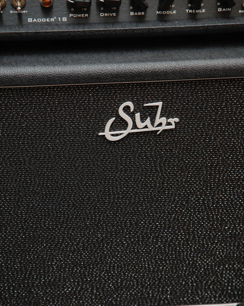 Suhr Badger 18-Watt Valve Guitar Amplifier Head & Matching 1x12" Speaker Cabinet Pre-Owned