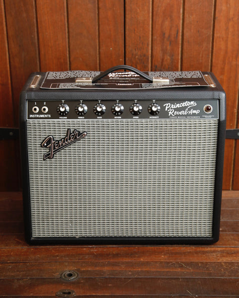 Fender '65 Princeton Reverb 15W 1x10" Tube Guitar Amplifier Combo Pre-Owned