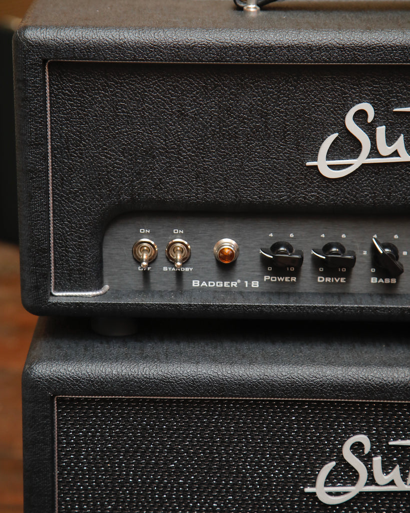 Suhr Badger 18-Watt Valve Guitar Amplifier Head & Matching 1x12" Speaker Cabinet Pre-Owned
