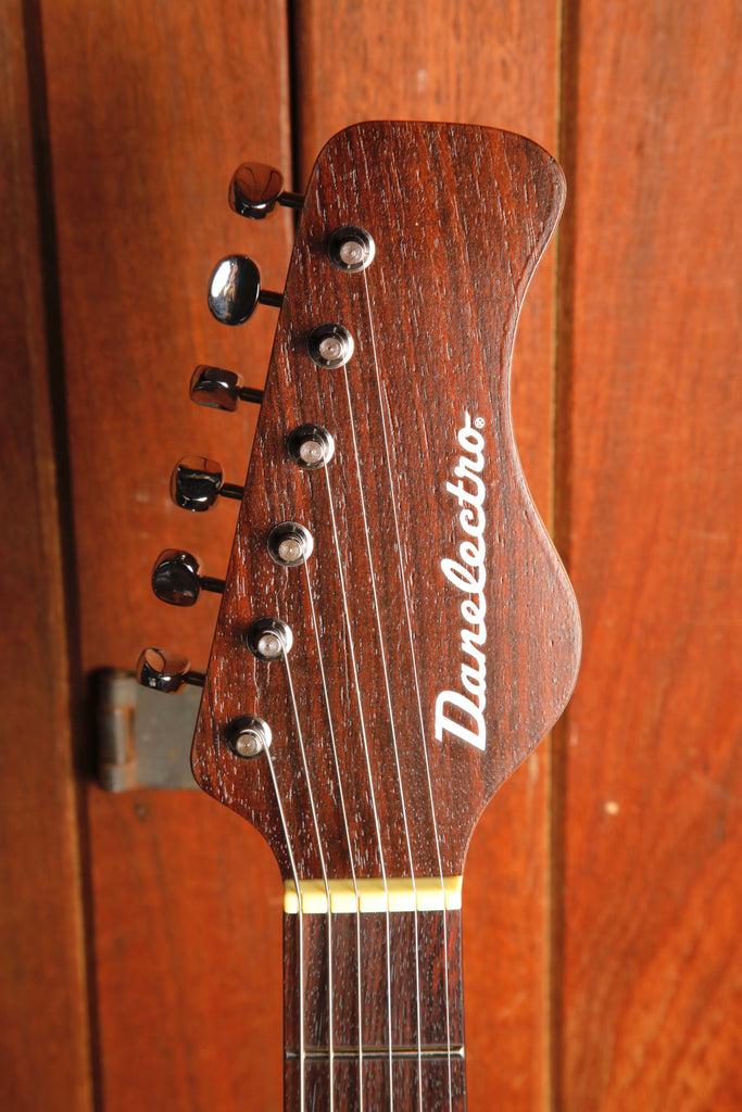 Danelectro Coral Electric Sitar Reissue Red Crackle Finish