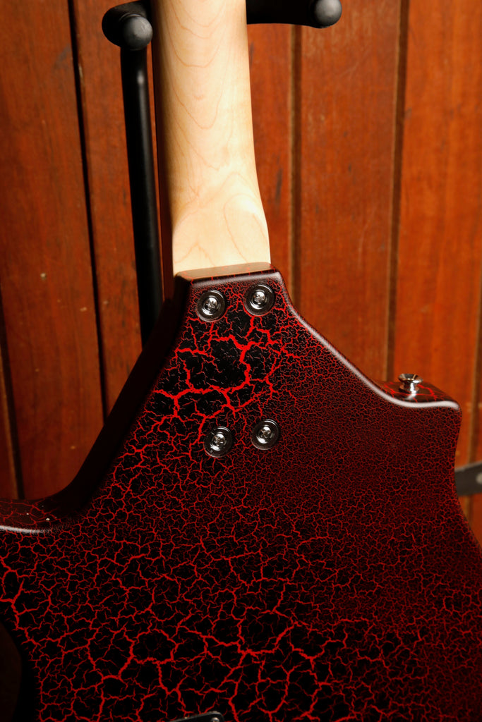 Danelectro Coral Electric Sitar Reissue Red Crackle Finish