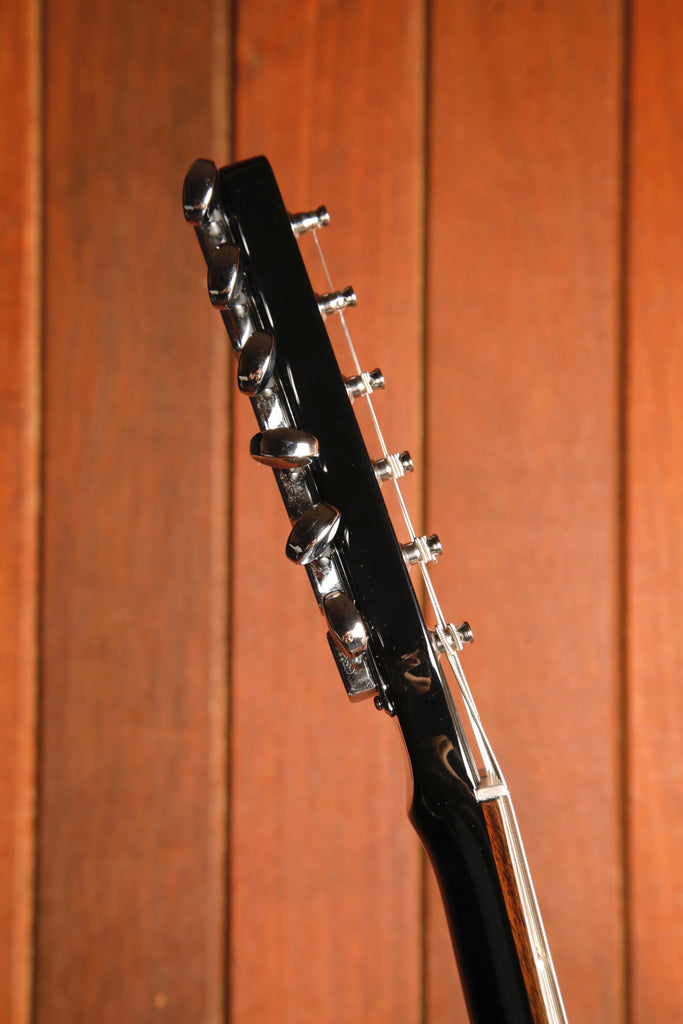Danelectro '56 Baritone Dolphin Black Metal Flake Electric Guitar