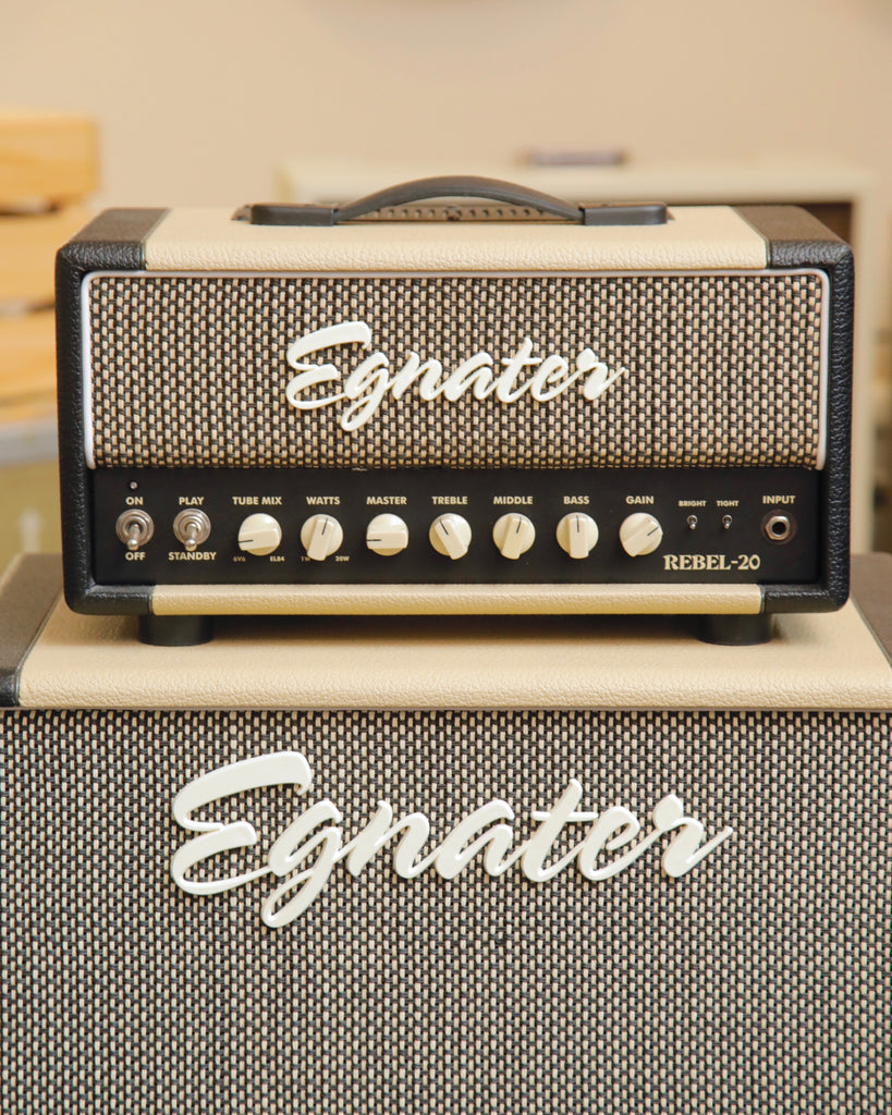 Egnater Rebel 20 Valve Head & Matching Rebel 1x12x Speaker Cabinet Pre-Owned