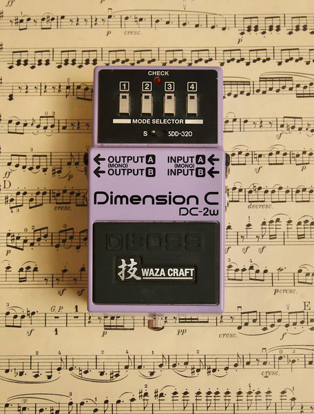 Boss DC-2W Dimension C Waza Craft Chorus Pedal Pre-Owned