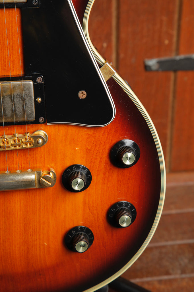 Cort Performer Series LP-Style Dark Sunburst Electric Guitar 1990s Pre-Owned