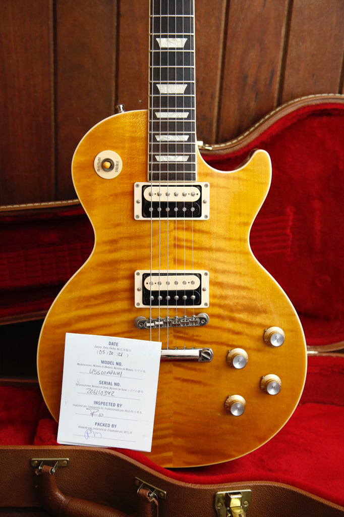 Gibson Slash Les Paul Standard Appetite Burst Amber Electric Guitar 2021 Pre-Owned