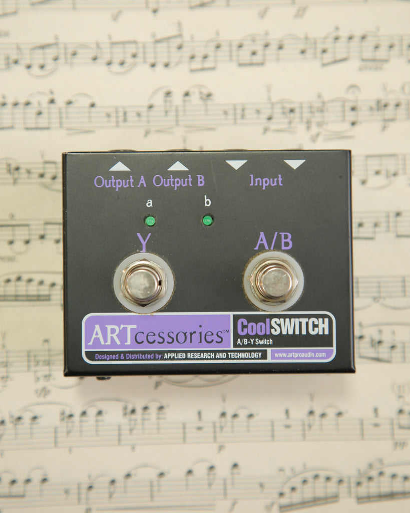 ART Switch Instrument Splitter ABY Splitter Pedal Pre-Owned