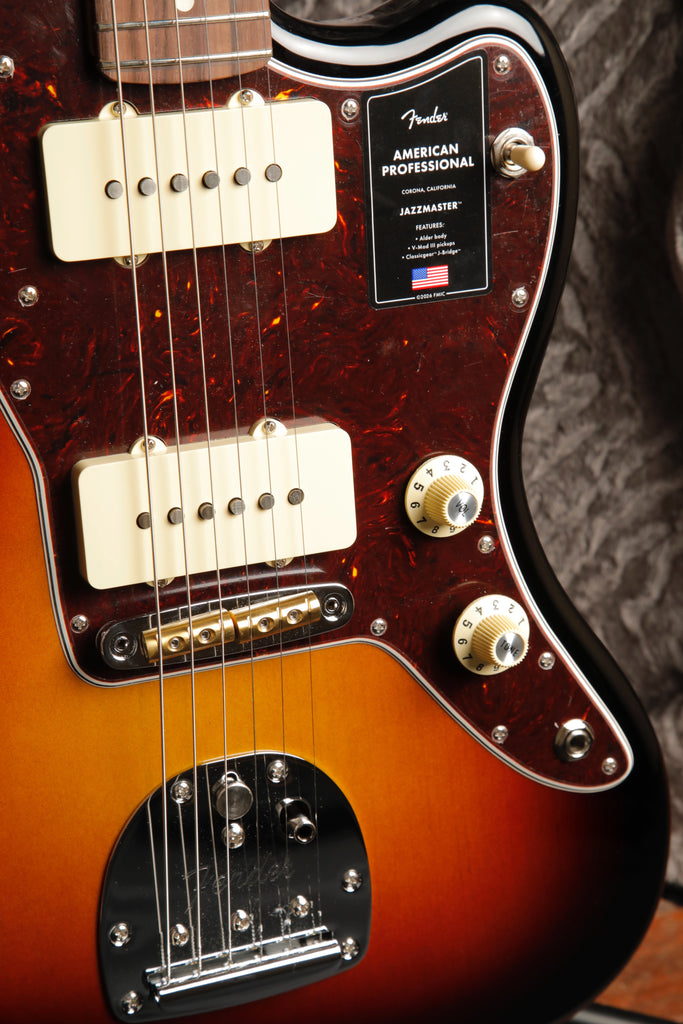 Fender American Professional Jazzmaster 3-Colour Sunburst Electric Guitar