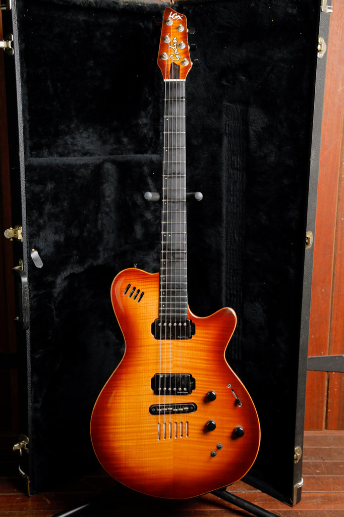 Godin LGX Sunburst Electric-Acoustic Guitar Pre-Owned