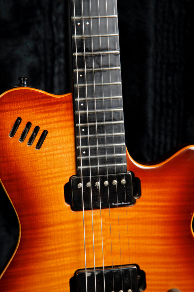 Godin LGX Sunburst Electric-Acoustic Guitar Pre-Owned