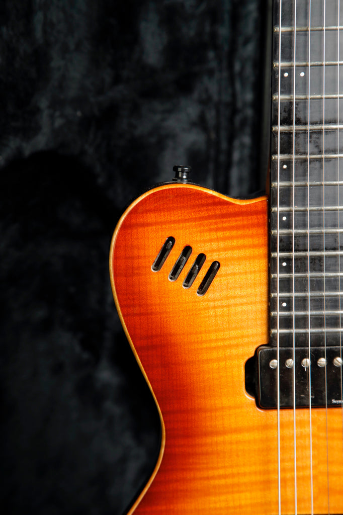 Godin LGX Sunburst Electric-Acoustic Guitar Pre-Owned