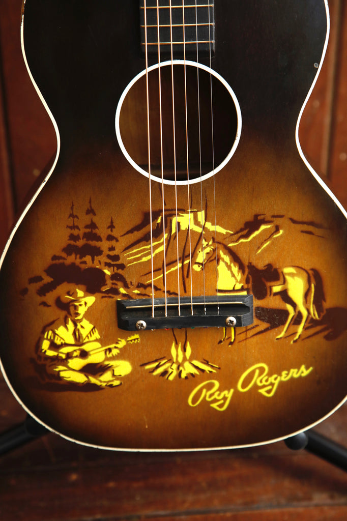 Sears, Roebuck & Co "Roy Rogers" Acoustic Guitar 1954 Pre-Owned