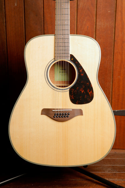 Yamaha FG820NT-12 Dreadnought Natural 12 String Acoustic Guitar