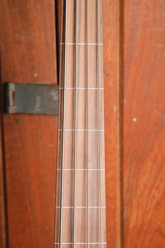 SX VEJ62FB Vintage Style Fretless Bass Guitar Black