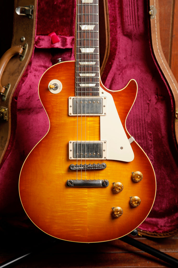 Gibson Custom 1958 Les Paul Standard VOS Iced Tea Electric Guitar 2013 Pre-Owned