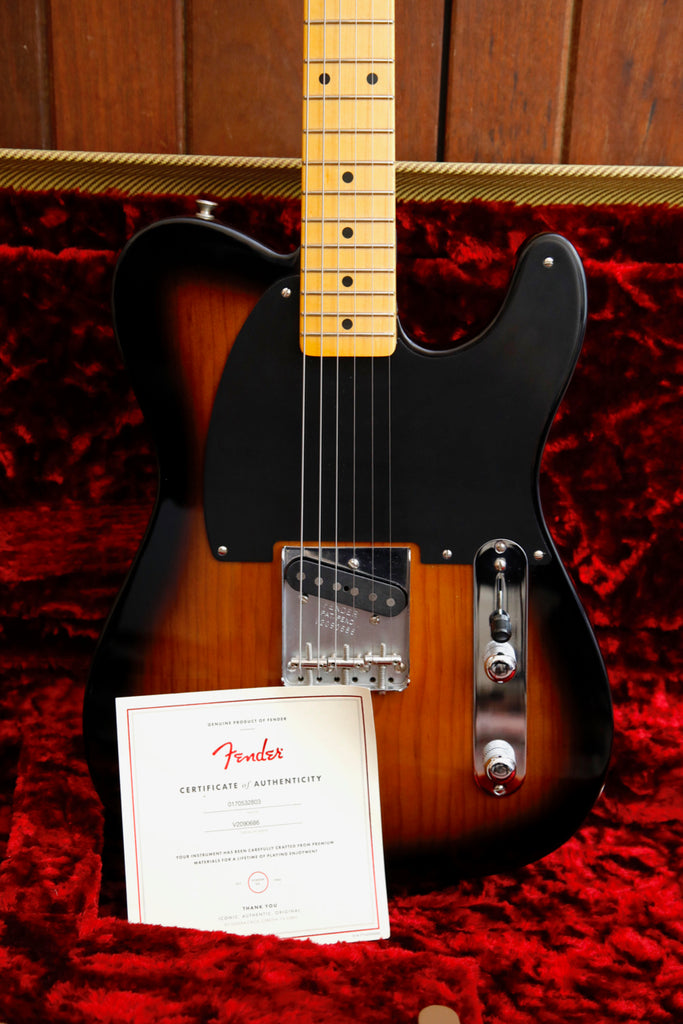 Fender 70th Anniversary Esquire 2-Colour Sunburst Electric Guitar 2020 Pre-Owned